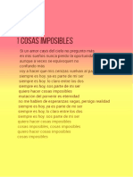 Cosas Imposibles