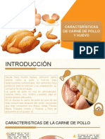 Características de Carne de Pollo y Huevo