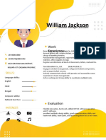 Yellow Abstract Resume-WPS Office