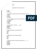 Mcqs of Chapter 1: C. Message