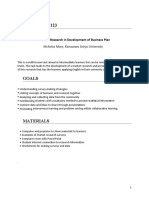 (Marx - Market Research Task) TAKING IT TO TASK - Lesson - Plan