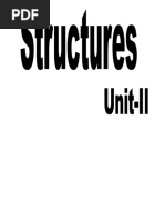 Unit 2.2 (Structures)