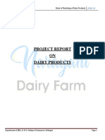 Dairy Products and Markerting