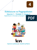 EsP4 - Q1 - Mod5 - Week3 - Pagiging Mapanuri Sa Pamamagitan NG Pagsangguni Sa Taong Kinauukulan - v3