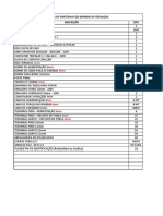 Lista de Materiais Do Quadro de Bombas de Recalque