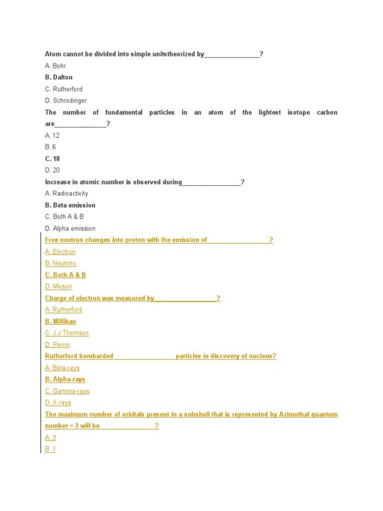 Important Chemistry MCQS PPSC PDF Chemical Bond Filtration