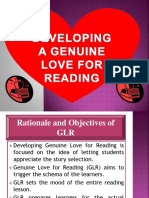 Developing Love For Reading