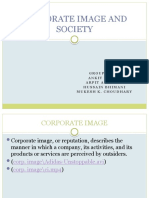 Corporate Image and Society