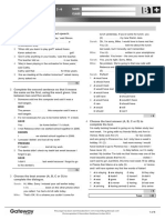 GatewayB1+ Review Test 3 Higher PDF