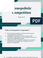 Monopolistic Competition