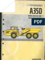 Manual Instrucciones Volvo Dumper A35D