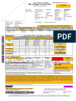 Bill of Supply For Electricity: Due Date