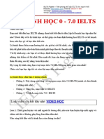 Lộ Trình Học 0 - 7 2021 - Ielts Fighter