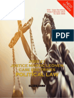 1 Political Law Case Doctrines - Justice Marvic Leonen