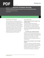 Best Practices For Container Security - Forrester VMware