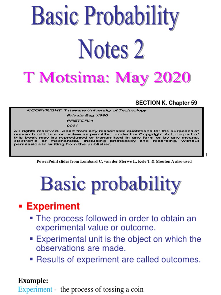 Counting Rules in Probability | PDF | Probability And Statistics ...