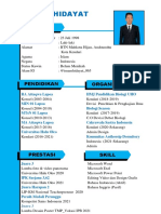 CV Baru Imam Hidayat