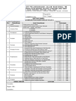 Daftar Simak Divisi Iv Pelebaran, Perkerasan