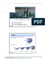 ETABS 200507 Construction Sequence