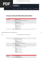 Linux Ip Command Networking Cheat Sheet - Linux Training Academy