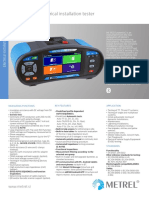 Mi 3152 Eurotestxc: Multifunctional Electrical Installation Tester