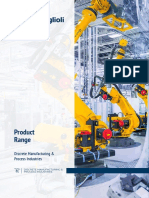 Product Range: Discrete Manufacturing & Process Industries