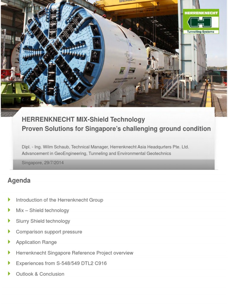 Herrenknecht Mix-Shield Technologyb | PDF