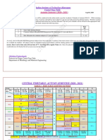 Autumn Semester (2020 - 2021) : Indian Institute of Technology Kharagpur Central Time Table