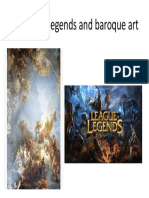 League of Legends and Baroque Art