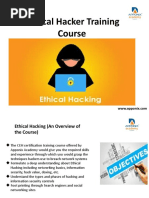 Ethical Hacking Certification Training Course