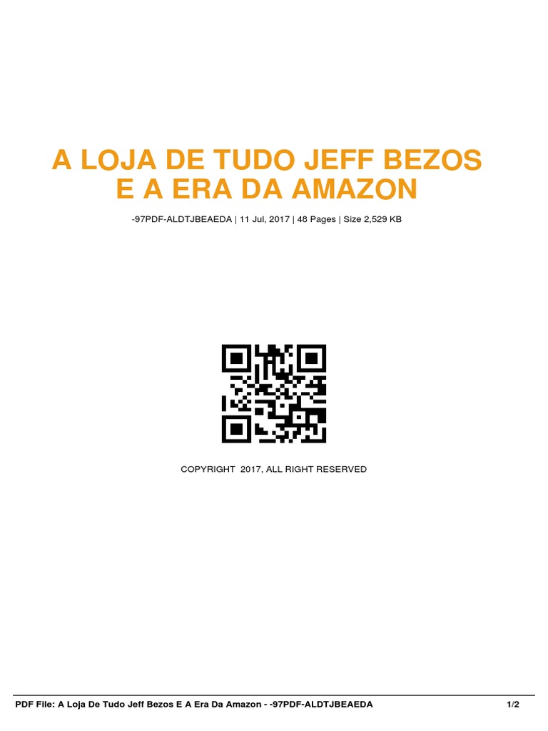 Silo - Tips - A Loja de Tudo Jeff Bezos e A Era Da Amazon 97pdf Aws ...