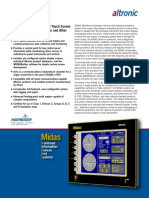 MIDAS Graphical Touch Screen and Data Hub Brochure