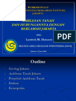 Amblesan Tanah Dan Hubungannya Dengan Reklamasi Jakarta