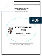 Investigatory Process