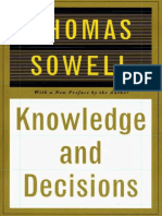 Thomas Sowell - Knowledge and Decisions