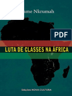 [NKRUMAH] Luta de Classes Em África