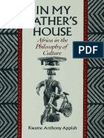 APPIAH, Kwame. in My Father_s House_ Africa in the Philosophy of Culture