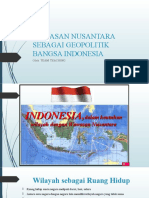 Materi 9 - Wawasan Nusantara Sebagai Geopolitik Bangsa Indonesia