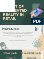 Impact of Augmented Reality in Retail