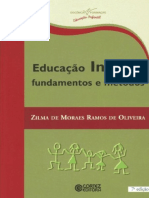 Resumo Educacao Infantil Fundamentos e Metodos Zilma de Moraes Ramos de Oliveira