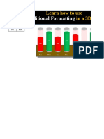 Conditional Formatting: Learn How To Use in A 3D Chart