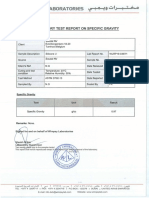 Silicone U Test Report