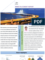 Summer Placement Report: PGP MUMBAI - 2018-2020