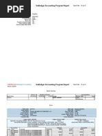 Subledger Accounting Program Report