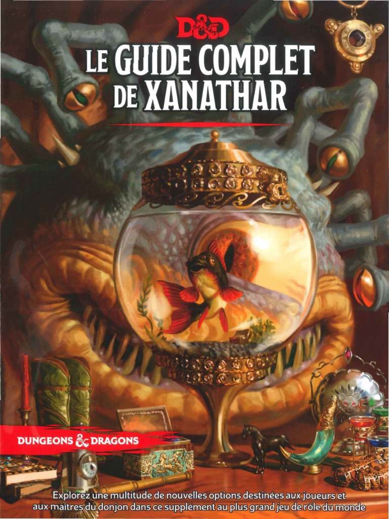 D\u0026D 5 - Le Guide Complet de Xanathar | PDF, image size:768x1024