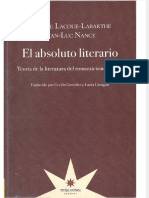 Nancy y Labarthe El Absoluto Literario