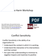 Do No Harm Introduction Training Template