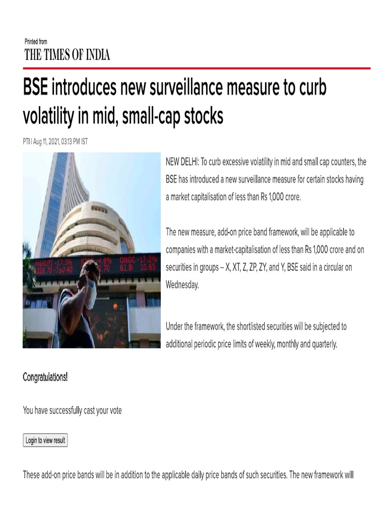 BSE Surveillance | PDF
