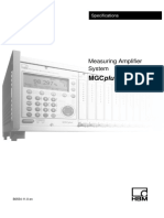 Mgcplus: Measuring Amplifier System