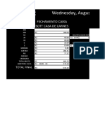 Fechamento Caixa 10082021